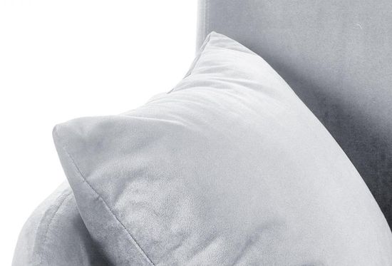 Andi Grey Fabric 2 Seater Click Clack Sofa Bed