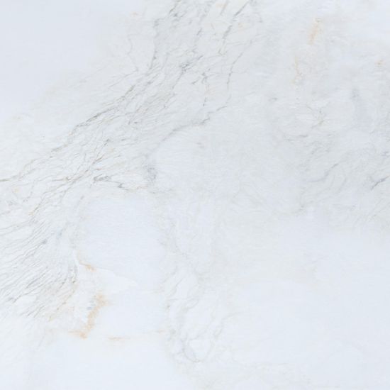 Apollo White Ceramic Extending Dining Set - Corona Yellow Fabric Dining Chair