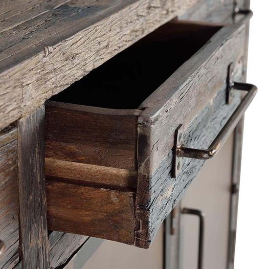 Pemberton Railway Wood 2 Door Medium Sideboard - 150cm