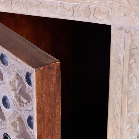 Arezzo Mango Wood 2 Door TV Unit