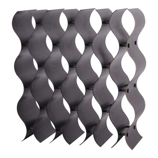 Libra Stamford Vintage Bronze 18 Bottle Wine Rack