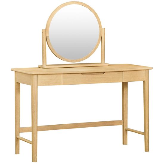 Twyford Oak 1 Drawer Dressing Table
