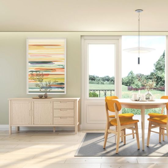 2 x Twyford Mustard Dining Chair