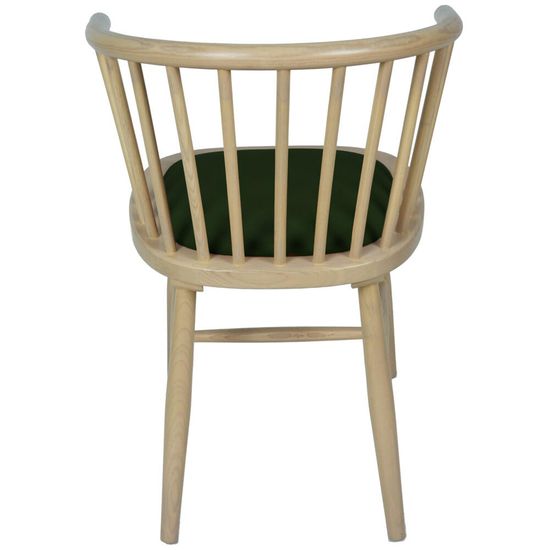 2 x Twyford Green Curved Dining Chair