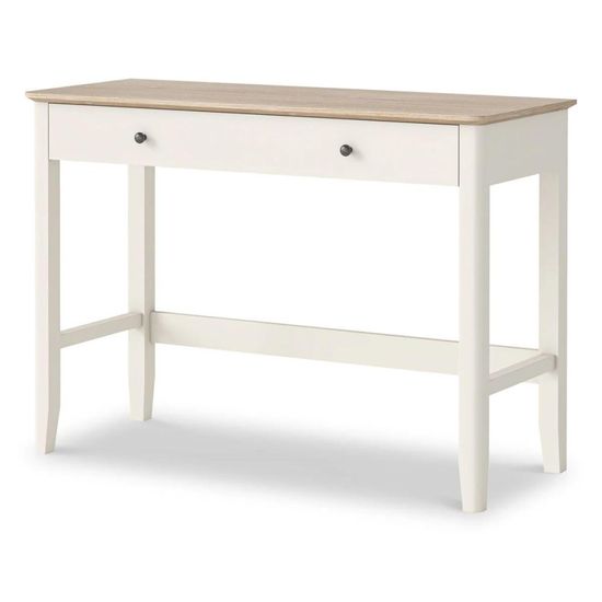 Marlow White 1 Drawer Office Desk