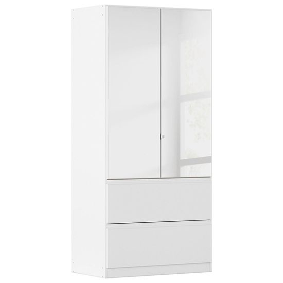Rauch Costa 91cm 2 Door Combi Wardrobe - Alpine White