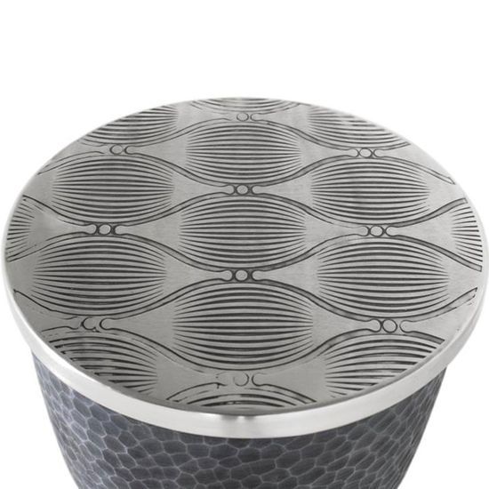 Palermo Grey Round Small Storage Coffee Table