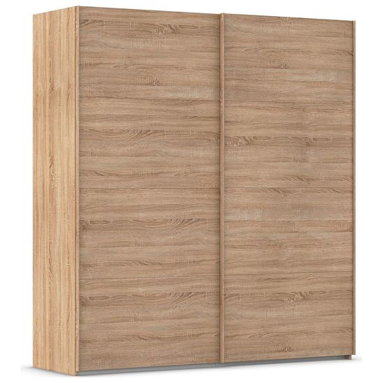 Rauch Evelyn 201cm 2 Door Sliding Wardrobe - Sonoma Oak