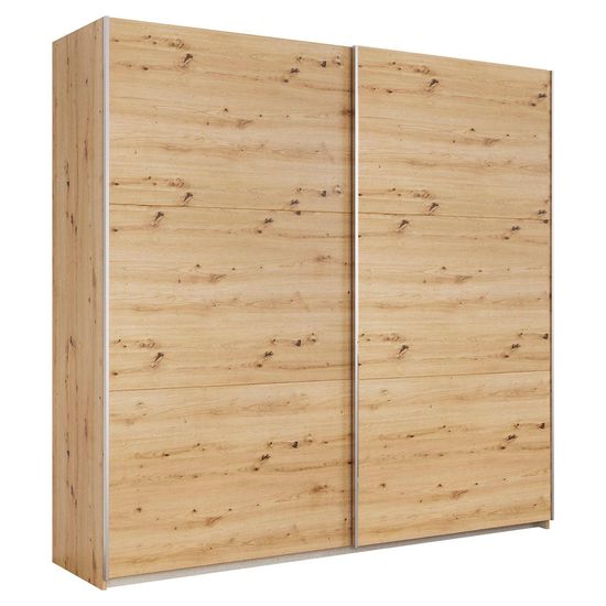 Rauch Kronach 218cm 2 Door Sliding Wardrobe - Artisan Oak