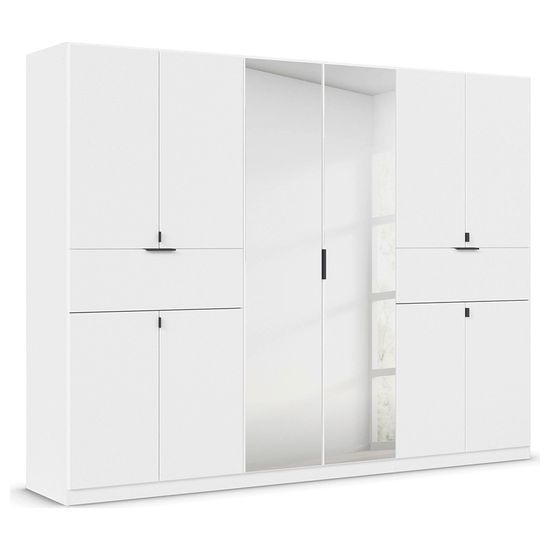 Rauch Ticao 271cm 10 Door Combi Wardrobe - Alpine White