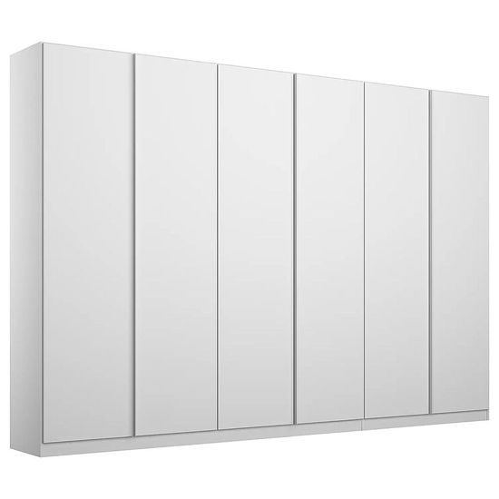 Rauch Monostar 271cm 6 Door Wardrobe with Extras - Alpine White