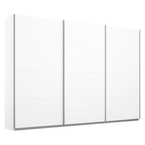 Rauch Belluno 271cm 3 Door Sliding Wardrobe - Alpine White