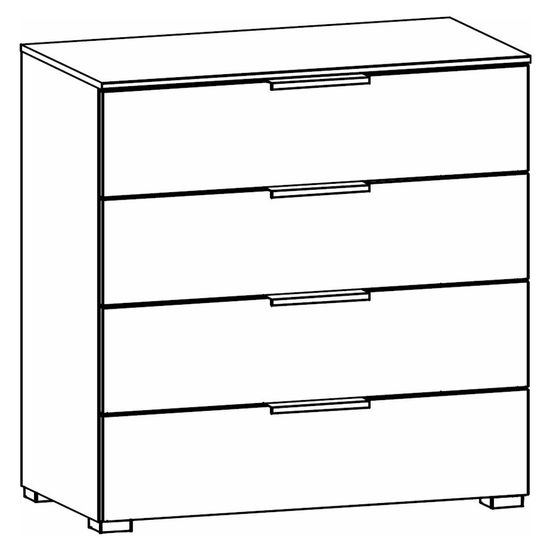 Rauch Skat Meridian 4 Drawer Chest - Graphite