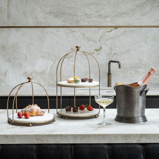 Libra Cramant Brushed Steel Wine Cooler