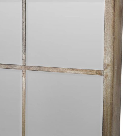 Libra Blakely Antique Gold Window Mirror - 100cm x 180cm