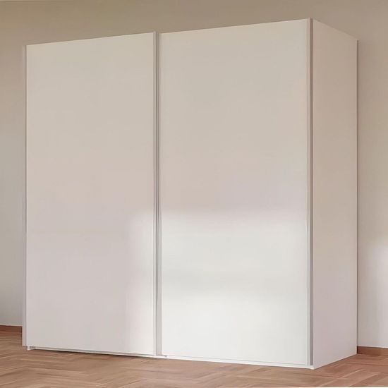 Rauch Taro 201cm 2 Door Sliding Wardrobe - Alpine White