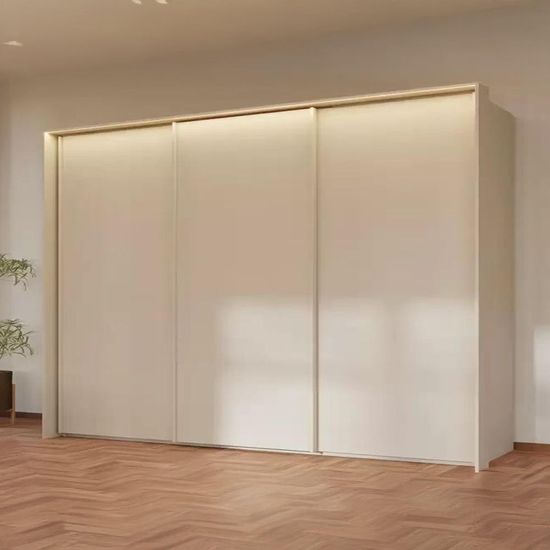 Rauch Taro 301cm 3 Door Sliding Wardrobe - Champagne