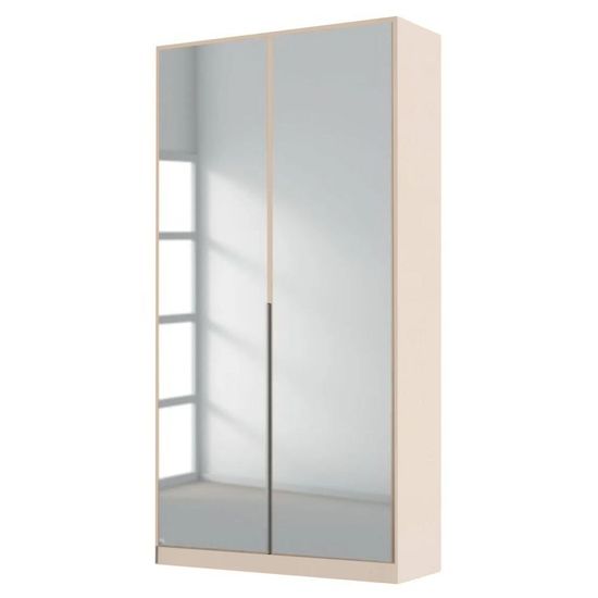 Rauch Alabama 91cm 2 Door Mirrored Wardrobe - Champagne
