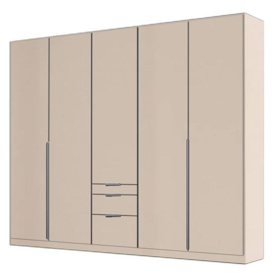 Rauch Alabama 226cm 5 Door Wardrobe with Drawer - Champagne