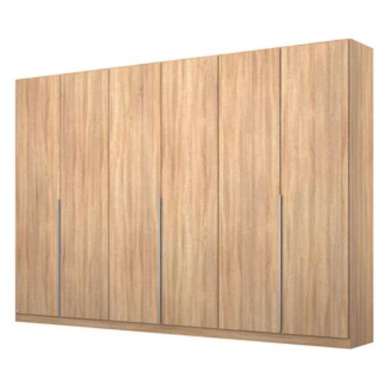 Rauch Alabama 271cm 6 Door Wardrobe - Sonoma Oak