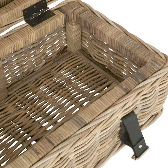 Argento Greywash Rattan Storage Basket - Set of 2