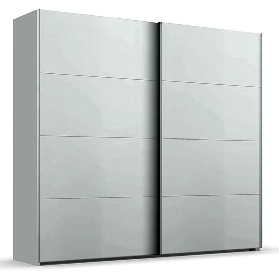 Rauch Beluga Extra 226cm 2 Door Sliding Wardrobe - Silk Grey