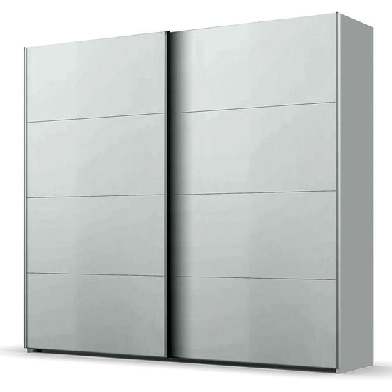 Rauch Beluga Extra 226cm 2 Door Sliding Wardrobe - Silk Grey