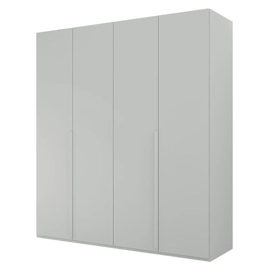 Rauch Purisma 201cm 4 Door Wardrobe - Silk Grey