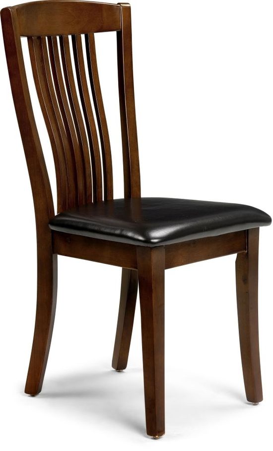 Canterbury Mahogany 2-4 Seater Round Extending Dining Set with 4 Leather Chairs