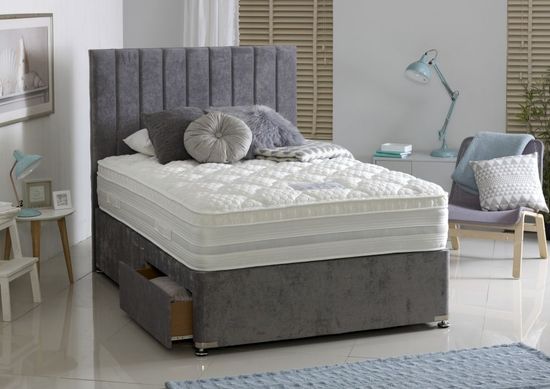 Dura Beds Oxford 1000 Pocket Spring Platform Top Divan Bed
