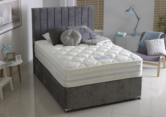 Dura Beds Oxford 1000 Pocket Spring Platform Top Divan Bed