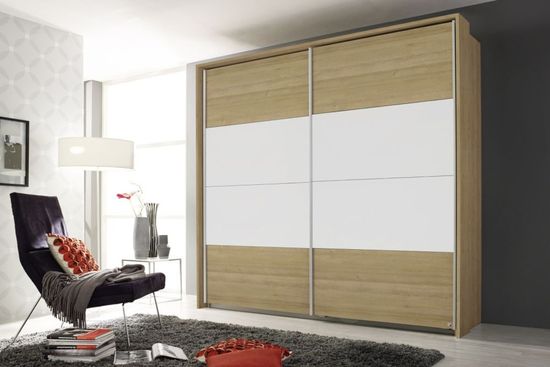 Rauch Quadra Decor Sliding Wardrobe - Variation Available
