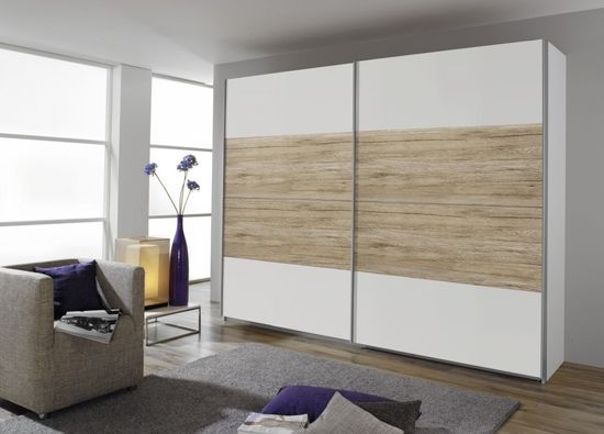 Rauch Quadra Decor Sliding Wardrobe - Variation Available