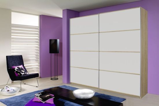 Rauch Quadra Decor Sliding Wardrobe - Variation Available