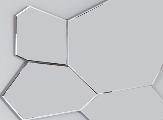 Art Deco Wall Mirror - 83cm x 100cm - Set of 2