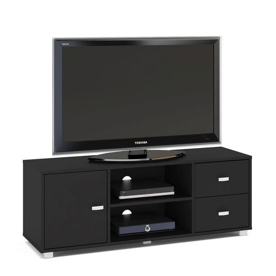 Covent Black 120cm Storage TV Unit