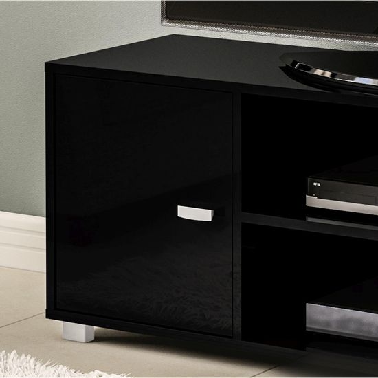 Covent Black 120cm Storage TV Unit