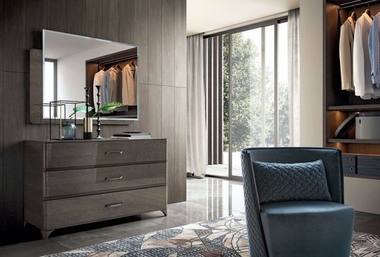 Modum Maia Silver Birch Italian Wall Mirror