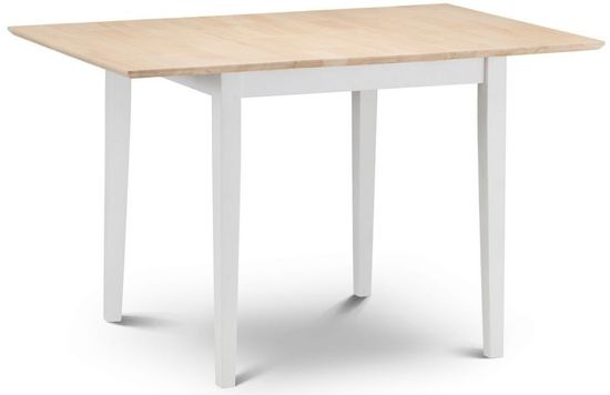 Rufford Ivory 2-4 Seater Extending Dining Table - 80cm-120cm