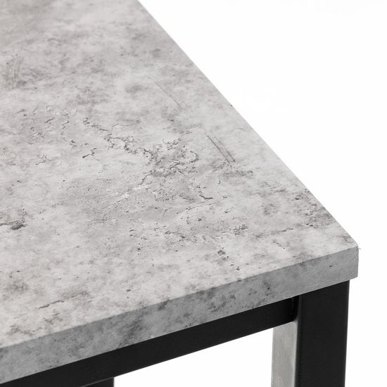 Staten Concrete Effect Dining Bench