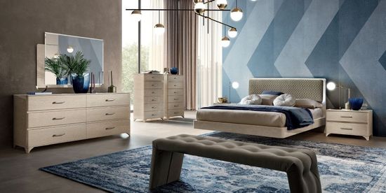 Modum Maia Sand Birch Italian Wall Mirror