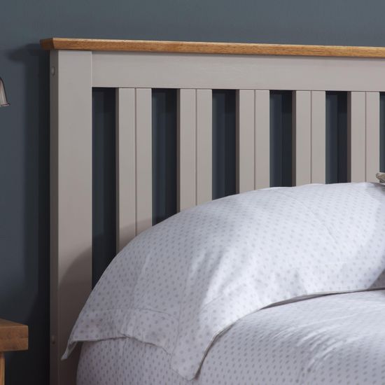 Phoenix Pearl Grey Ottoman Storage Bed - Sizes Available