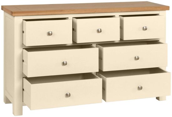 Lundy Ivory Painted 3+4 Drawer Chest