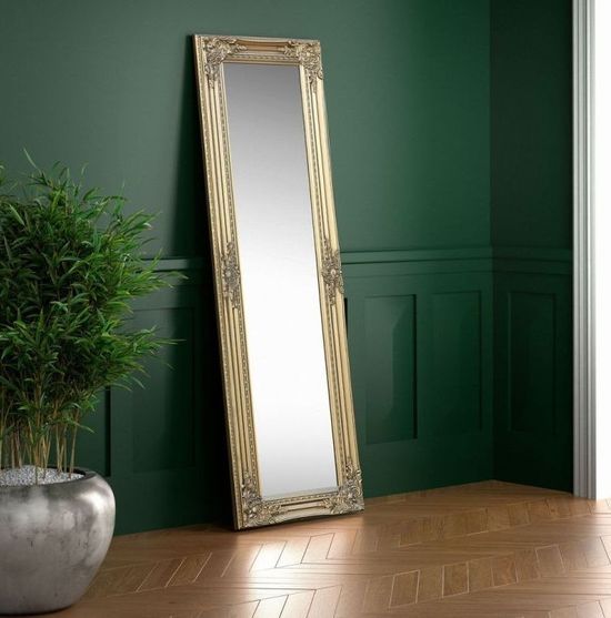Palais Gold Rectangular Leaner Mirror