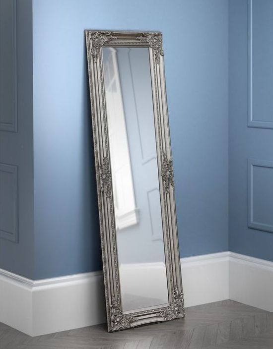 Palais Pewter Rectangular Leaner Mirror
