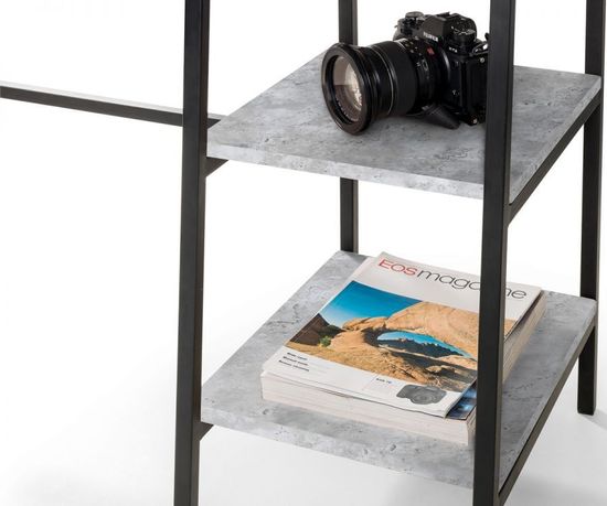 Staten Concrete Effect Writing Desk