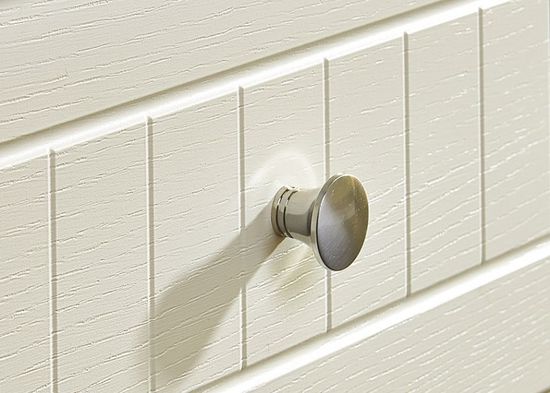 Vienna Cream 2 Drawer Bedside Cabinet