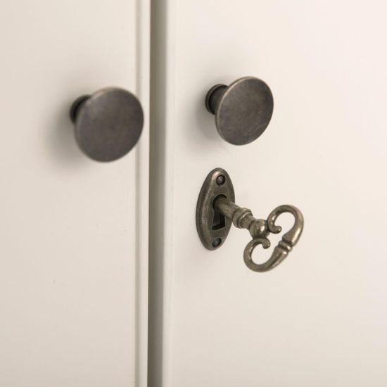 Willis and Gambier Ivory 2 Door 1 Drawer Wardrobe