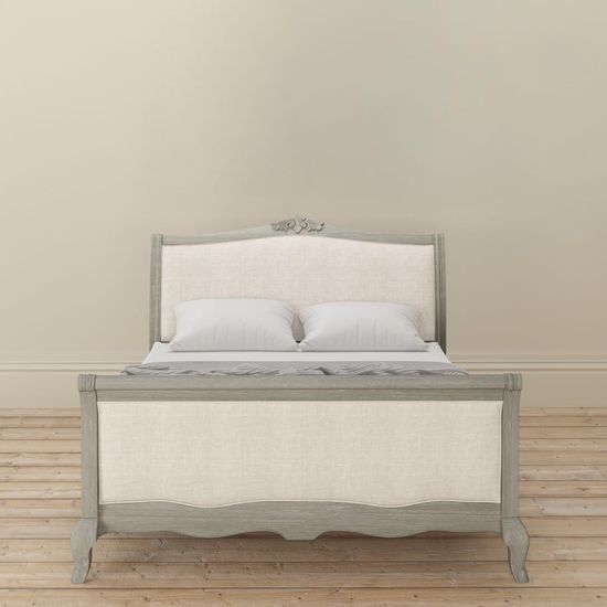 Willis and Gambier Camille Grey Oak Low Footend Bed - Sizes Available