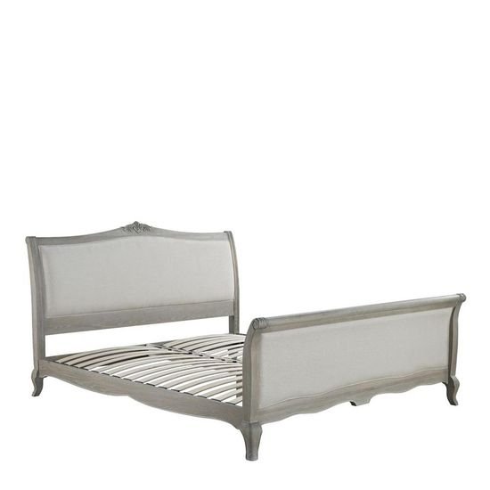 Willis and Gambier Camille Grey Oak Low Footend Bed - Sizes Available